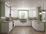 SW-3VDB12 Shaker White Vanities