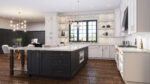 SW-3VDB12 Shaker White Vanities