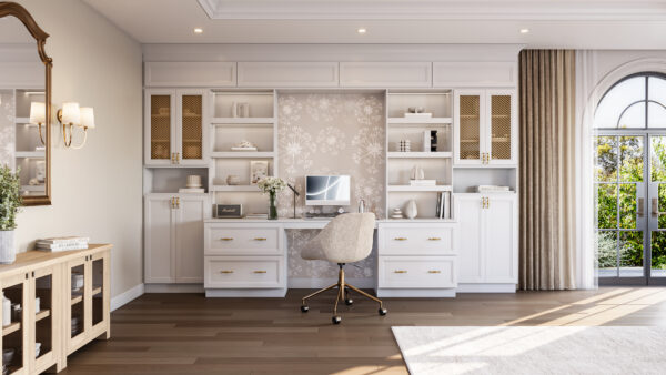 OW-VS33 Oxford White Vanities
