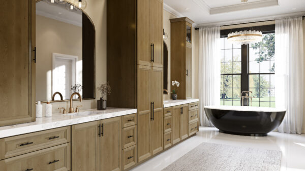 OT-VS33 Oxford Toffee Vanities