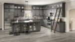 SG-2DB36 Shaker Grey Base Cabinets
