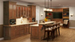 CS-B272RS Raised Panel Saddle Base Cabinets