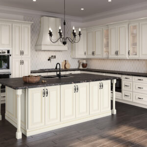 CW-CBT Raised Panel Antique White Accessories