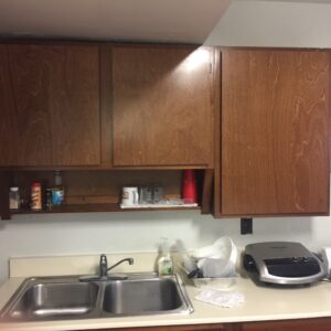 HUD-B39 (Shaker White Only) FLAT PANEL Old American Base Cabinets