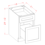 SI-DFB18 Shaker IVY Base Cabinets