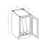 SI-B15FHTD Shaker IVY Base Cabinets