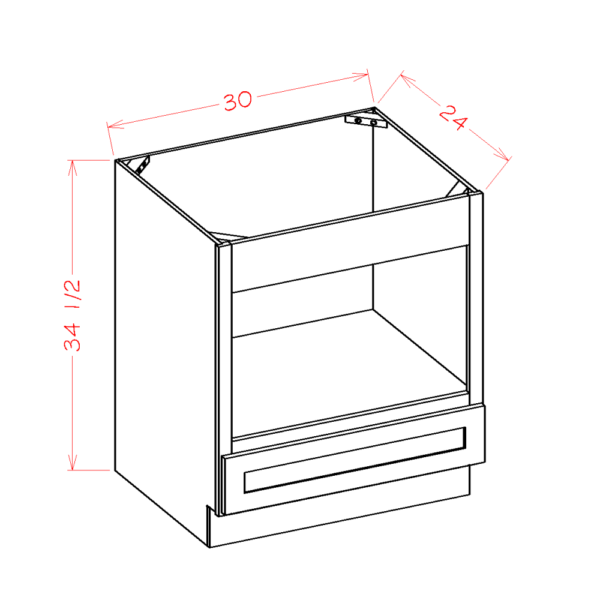 SI-BMW30 Shaker IVY Base Cabinets