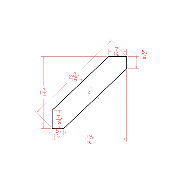 SD-ACM8 (Excludes Casselberry) Shaker Dove Mouldings