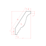 SD-DCM Shaker Dove Mouldings