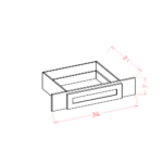 SI-VKD36 Shaker IVY Vanities