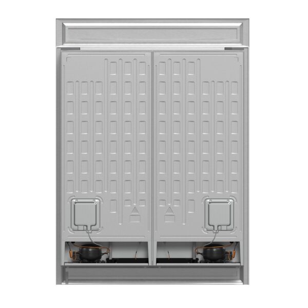 Forno Maderno 2-28-Inch Wide Convertible Refrigerator/Freezer, Decorative Trim, 27.2 cu.ft