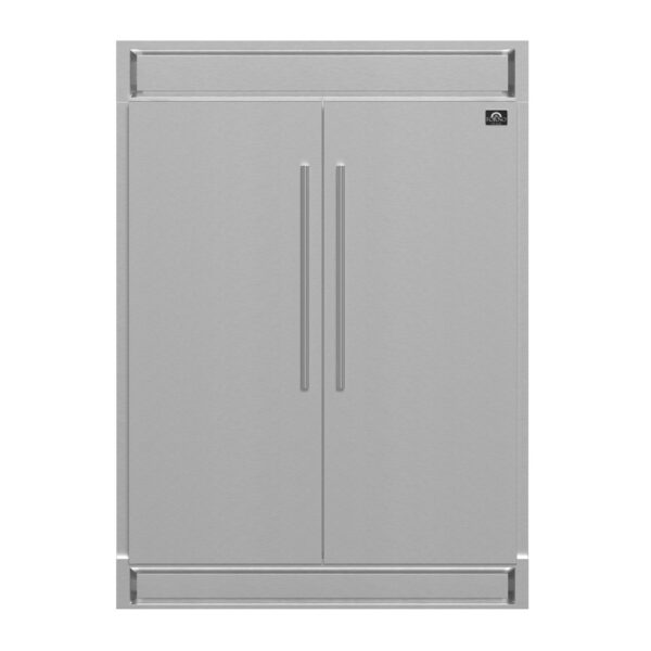 Forno Maderno 2-28-Inch Wide Convertible Refrigerator/Freezer, Decorative Trim, 27.2 cu.ft
