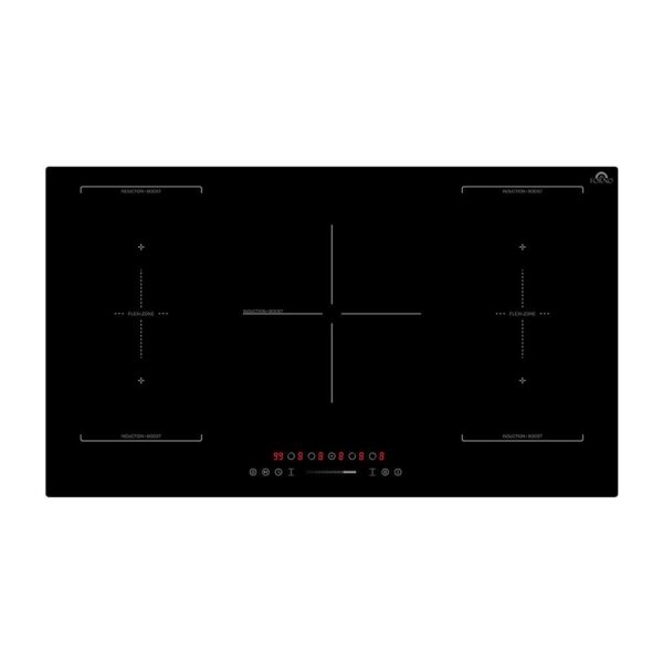 Forno Ornonzo 36-Inch Induction Cooktop, 5 Zones, 2 Flex-Zones, 10,200W Total Power, Touch Control, 9 Power Levels