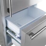 Forno Milano Espresso 31-Inch Bottom Freezer Refrigerator, Stainless Steel, 17.2 cu.ft Capacity, Right Swing Door, Energy Efficient
