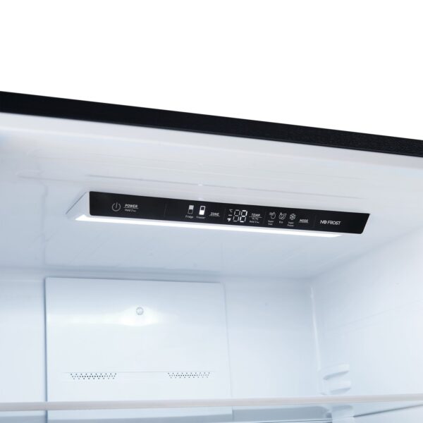 Forno Milano 2-Piece 62-Inch Freestanding Dual Bottom Freezer Refrigerator in Black – 34.4 cu.ft, Touch Control, Ice Maker