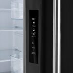 ProductForno Gallipoli Espresso 30-Inch Black French Door Refrigerator, Bottom Freezer, 17.5 Cu. Ft.