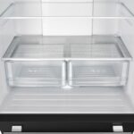 ProductForno Gallipoli Espresso 30-Inch Black French Door Refrigerator, Bottom Freezer, 17.5 Cu. Ft.