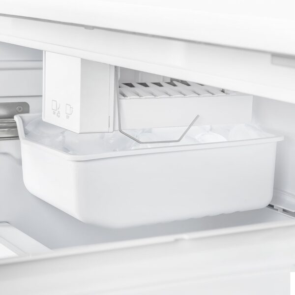 Forno Gallipoli Espresso 30-Inch White French Door Refrigerator, Bottom Freezer, 17.5 Cu. Ft.