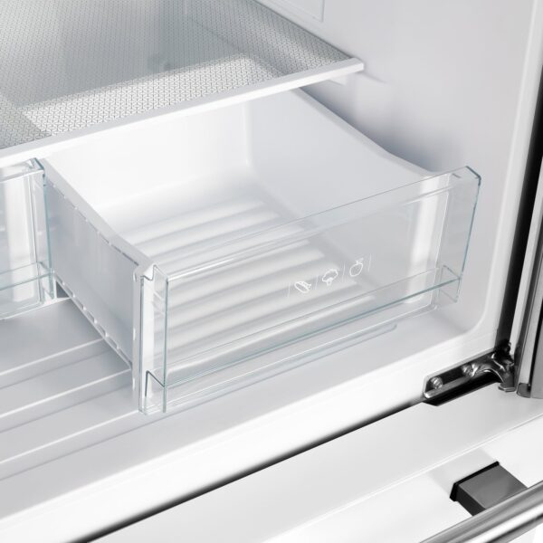 Forno Gallipoli Espresso 30-Inch White French Door Refrigerator, Bottom Freezer, 17.5 Cu. Ft.