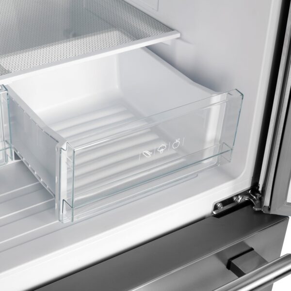 ProductForno Gallipoli 30-Inch French Door Refrigerator, 17.5 cu.ft Capacity