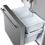 ProductForno Gallipoli 30-Inch French Door Refrigerator, 17.5 cu.ft Capacity