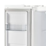 Forno Salerno Espresso 33-Inch White Side-by-Side Refrigerator, 15.6 Cu. Ft.