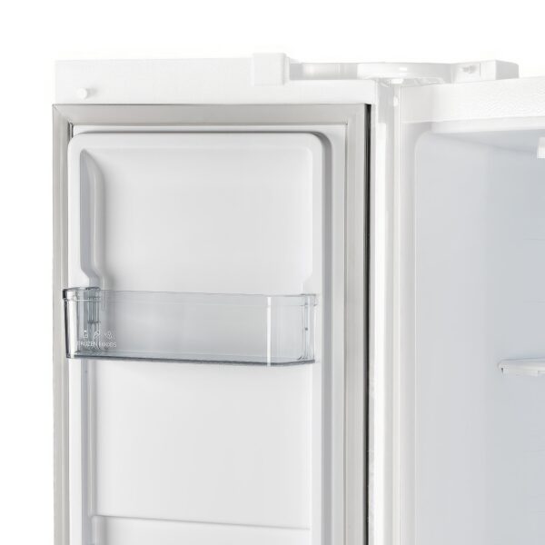 Forno Salerno Espresso 33-Inch White Side-by-Side Refrigerator, 15.6 Cu. Ft.