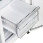 Forno Salerno Espresso 33-Inch White Side-by-Side Refrigerator, 15.6 Cu. Ft.