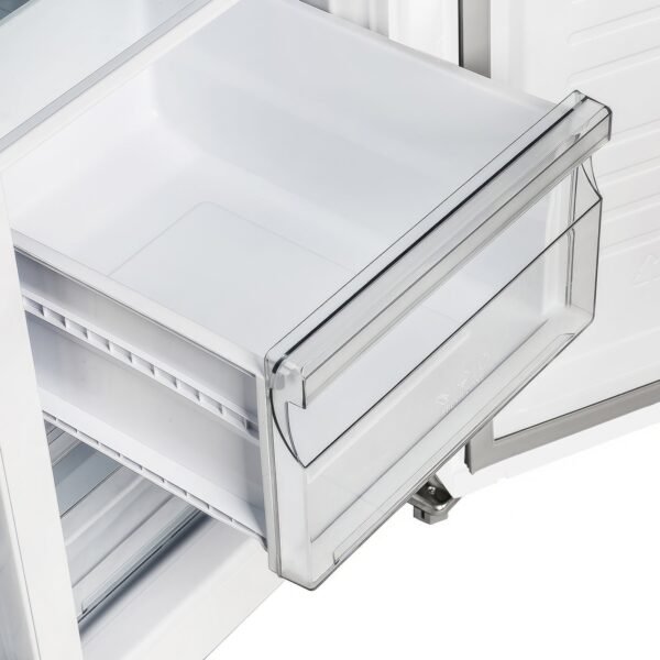 Forno Salerno Espresso 33-Inch White Side-by-Side Refrigerator, 15.6 Cu. Ft.