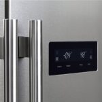 Forno Salerno 37-Inch Built-In Stainless Steel Refrigerator, 15.6 cu.ft, Modern Decorative Grill