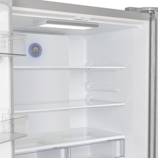 Forno Moena 36-Inch French Door Refrigerator, 19.2 cu.ft, Counter Depth, Ice Maker