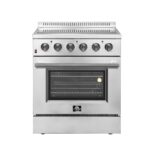 Forno Galiano 30-Inch Freestanding Electric Range, True Convection, Energy Efficient