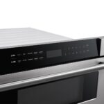 Forno Capoliveri 30-Inch Microwave Drawer, Stainless Steel, 1.2 cu.ft, 900 Watts, Built-In, Touch Control LCD Display, Auto-Touch Open/Close, 11 Power Levels, Sensor Cooking