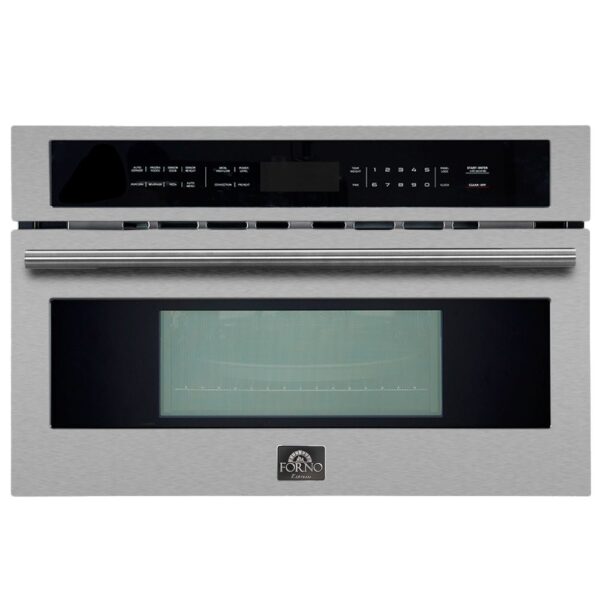 Forno Oliena 30-Inch Compact Oven and 1000 Watt Microwave, 1.6 cu.ft, Convection Oven