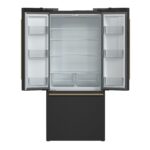 ProductForno Gallipoli Espresso 30-Inch Black French Door Refrigerator, Bottom Freezer, 17.5 Cu. Ft.