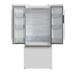 Forno Gallipoli Espresso 30-Inch White French Door Refrigerator, Bottom Freezer, 17.5 Cu. Ft.