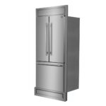 ProductForno Gallipoli 30-Inch French Door Refrigerator, 17.5 cu.ft Capacity