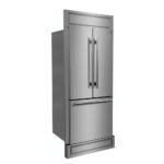 ProductForno Gallipoli 30-Inch French Door Refrigerator, 17.5 cu.ft Capacity