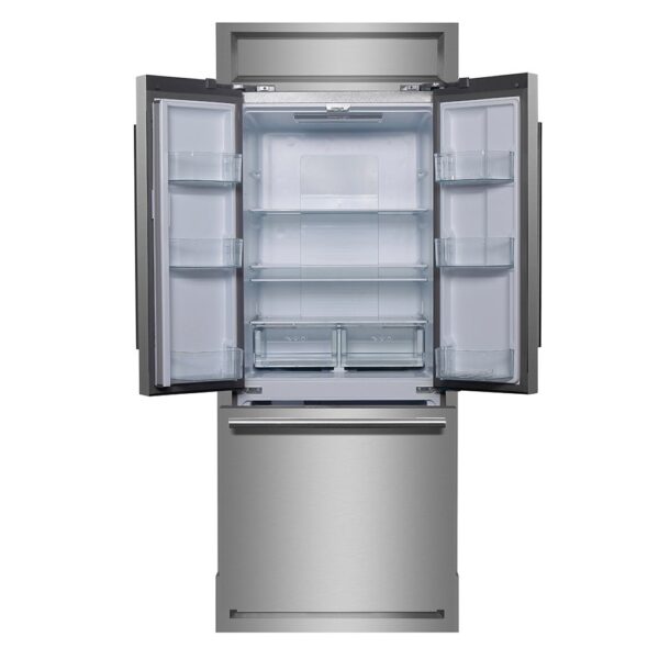 ProductForno Gallipoli 30-Inch French Door Refrigerator, 17.5 cu.ft Capacity