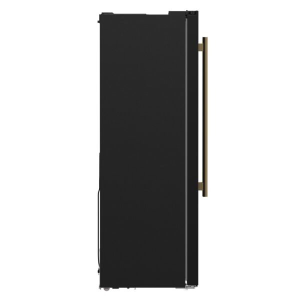 Forno Salerno Espresso 33-Inch Black Side-by-Side Refrigerator, 15.6 Cu. Ft