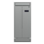 Forno Salerno 37-Inch Built-In Stainless Steel Refrigerator, 15.6 cu.ft, Modern Decorative Grill