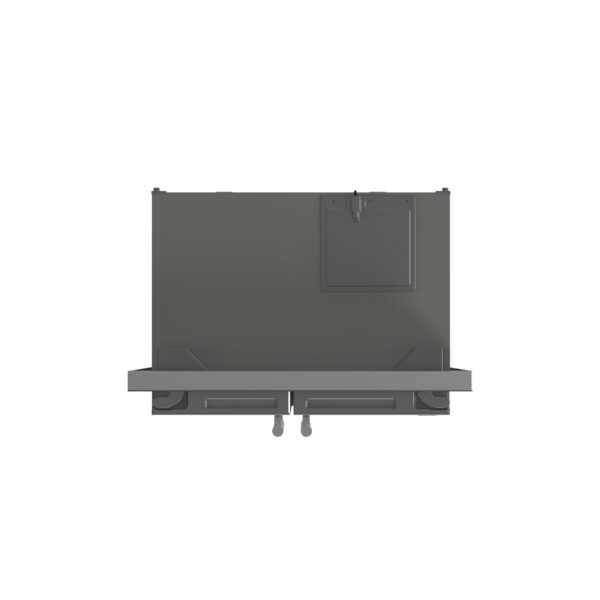 Forno Salerno 37-Inch Built-In Stainless Steel Refrigerator, 15.6 cu.ft, Modern Decorative Grill