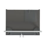 Forno Salerno 37-Inch Built-In Stainless Steel Refrigerator, 15.6 cu.ft, Decorative Grill, ENERGY STAR Certified