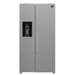 Forno Salerno 36-Inch Side-by-Side Stainless Steel Refrigerator, 20 cu.ft, ENERGY STAR Certified