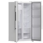 Forno Salerno Espresso 36-Inch White Side-by-Side Refrigerator, 20 Cu. Ft., Frost-Free, Ice & Water Dispenser, ENERGY STAR Certified