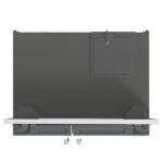 Forno Salerno 40-Inch Built-In Stainless Steel Refrigerator, 20 cu.ft, Decorative Grill, ENERGY STAR Certified