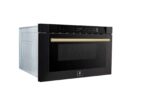 Forno Capoliveri Espresso 24-Inch Microwave Drawer, Black, 1.2 cu.ft