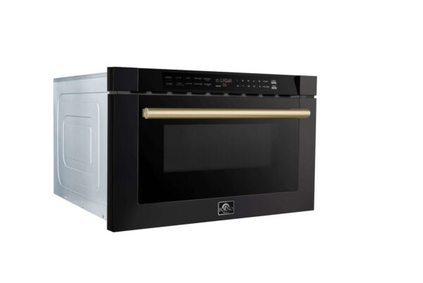 Forno Capoliveri Espresso 24-Inch Microwave Drawer, Black, 1.2 cu.ft