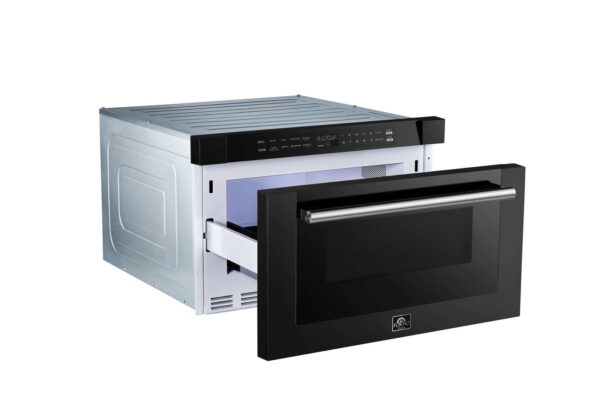 Forno Capoliveri Espresso 24-Inch Microwave Drawer, Black, 1.2 cu.ft