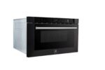 Forno Capoliveri Espresso 24-Inch Microwave Drawer, Black, 1.2 cu.ft